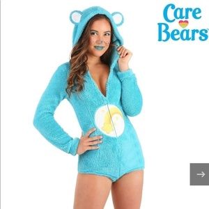 ★ BNWT Officially Licensed ♡Care Bears™♡ Wish💫Bear Authentic Adult Romper ★